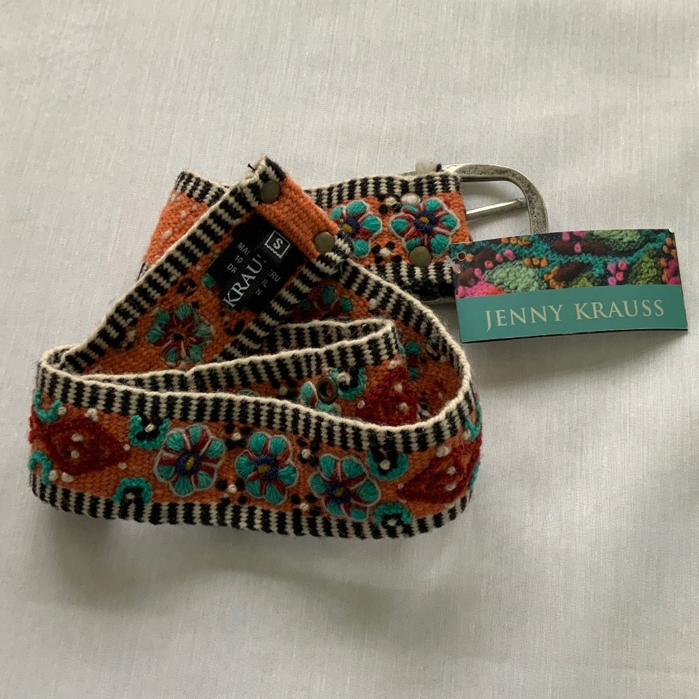 Peru 100% wool belt